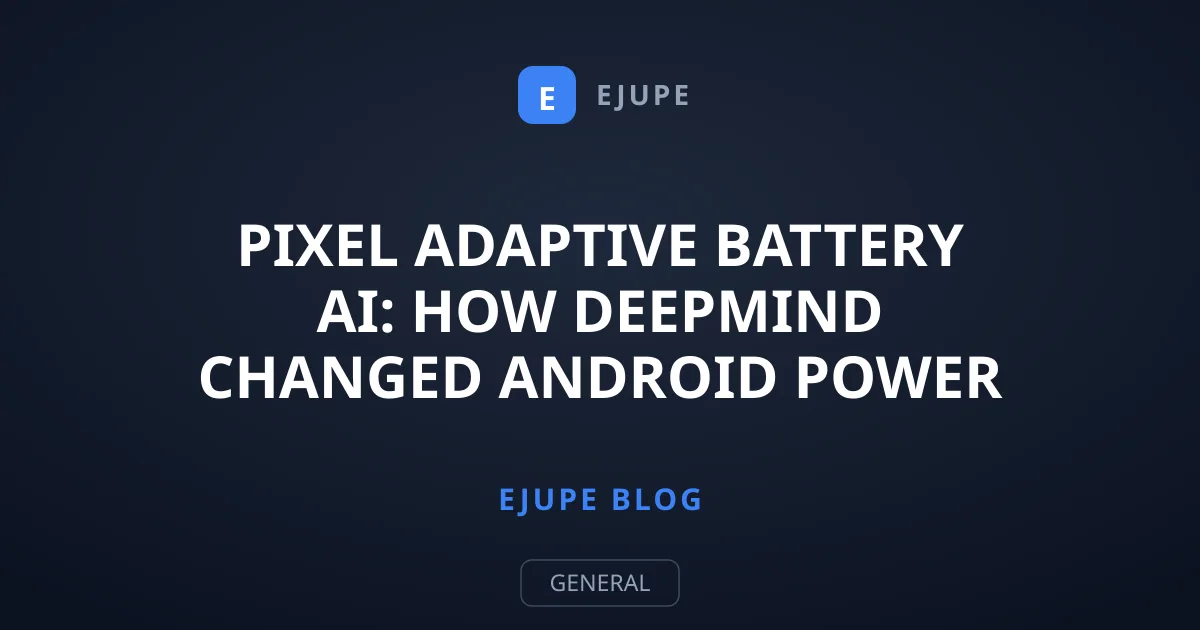 Pixel Adaptive Battery AI: How DeepMind Changed Android Power